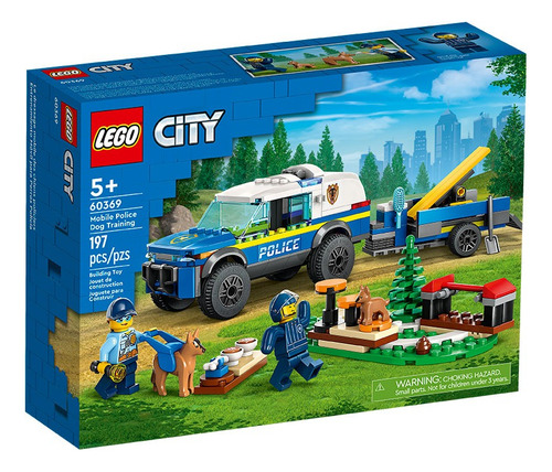 Lego 60369 Entrenamiento Móvil Para Perros Policía