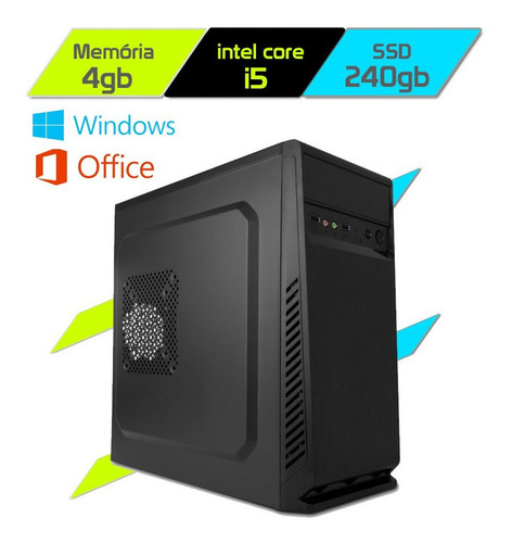 Computador Megatumii Enterprise Pro Core I5 2400 Ssd