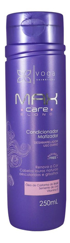 Condicionador Matizadora Max Care Blond Voga 250 Ml