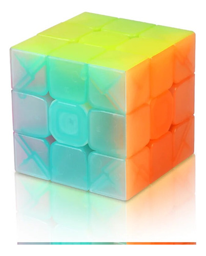 Qiyi Jelly Color Cube 2x2 3x3 4x4 5x5 Pyramid Professional C