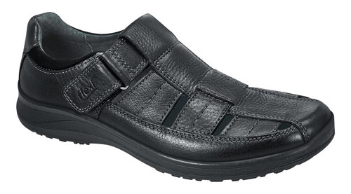 Sandalia Casual Flexi Negro Para Caballero 807