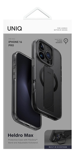 Funda Protectora iPhone 16 Pro Heldro Max Magclick De Uniq