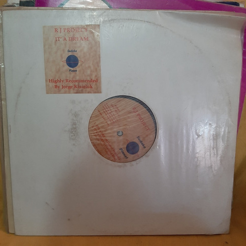 Vinilo R J Project It S A Dream Sudaka Planet E1