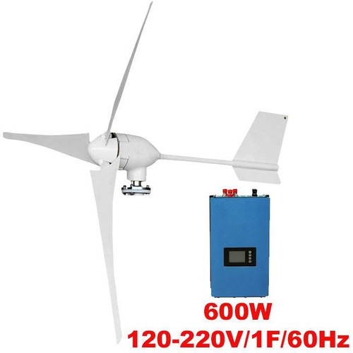 Generador Eolica Industrias, Mxwdk-001, Generador 600w, 24v 