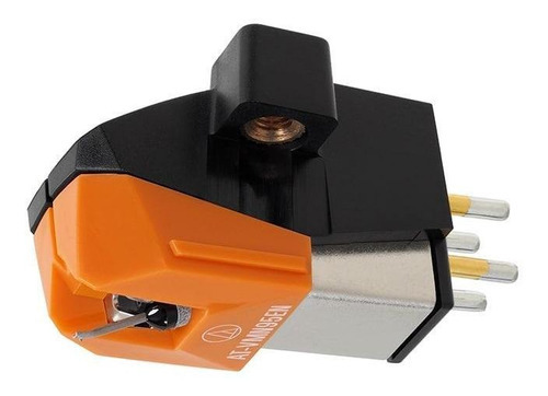Cápsula de aguja Audio-Technica para tocadiscos AT-VM95en, color naranja