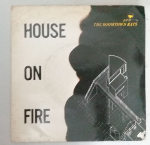 Compacto Vinil 7 (vg+) The Boomtown Rats House On Fire Ed Uk