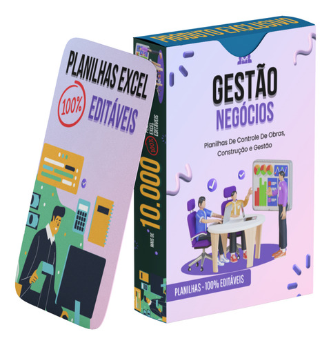 Planilha De Controle De -construção Civil Gestão De Obras