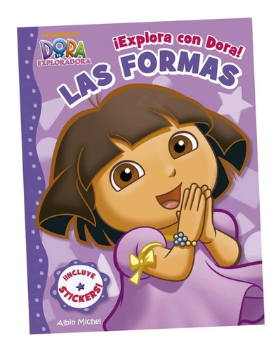Libro Explora Con Dora Las Formas Nickelodeon Stickers Jr