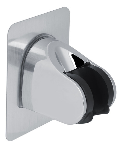 Soporte De Cabezal De Ducha Ajustable Cromado Autoadhesivo