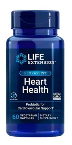Life Extension Florassist Soporte Cardiovascular 60 Caps Sabor Sin Sabor