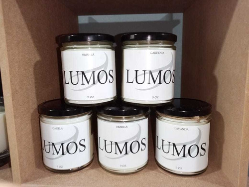 Velas Aromáticas Elaboradas 100% A Base De Cera De Soya