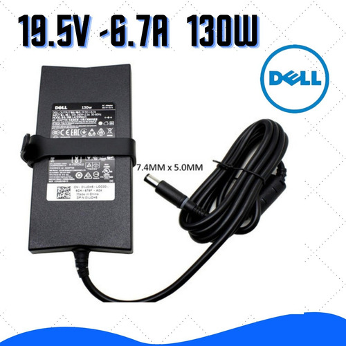 Cargador Laptop Dell 19.5v 6.7a 130w Original Con Cable Ac