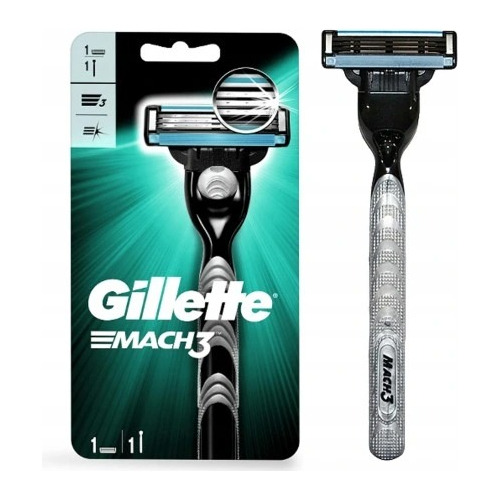 Gillette Mach3 Afeitadora Con Repuesto 100% Original Usa 