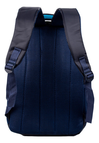Imagen 2 de 6 de Mochila Racing Club Oficial 17,5 Pulgadas Reforzada