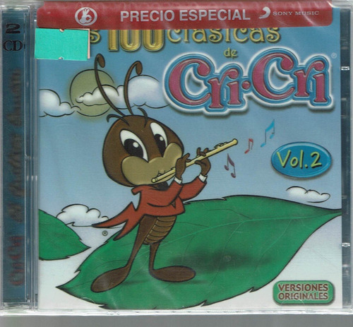 Cri-cri Las 100 Clasicas Vol. 2  Disco Doble