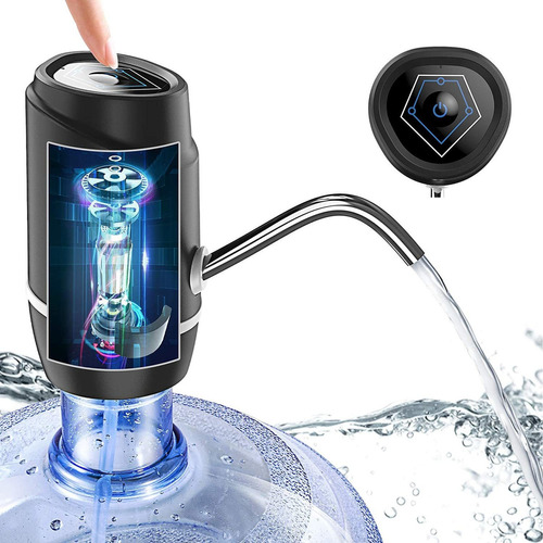 Bomba De Agua Automática Con Cubeta Eléctrica Recargable