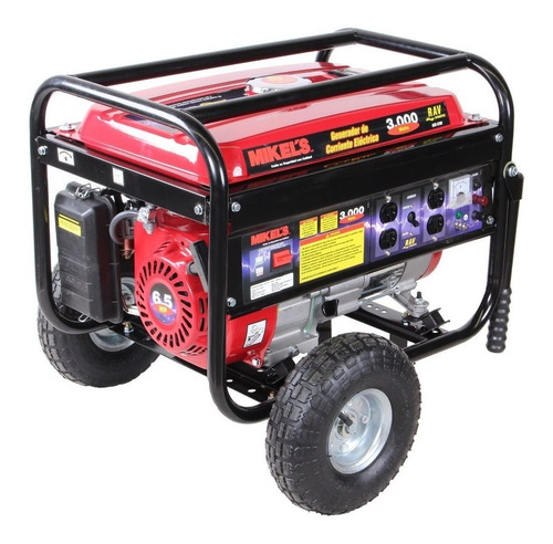 Generador Corriente Electrica 2700 Watts 6.5 Hp Mikels