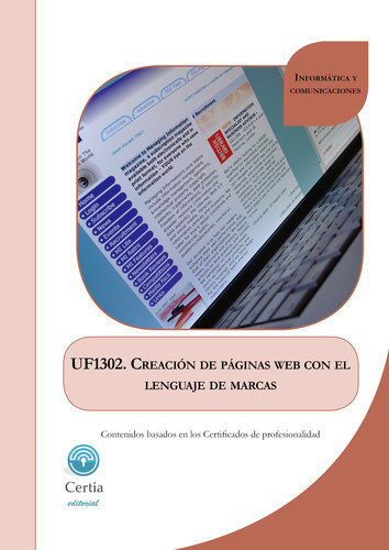 Libro Uf1302 Creaciã³n De Pã¡ginas Web Con El Lenguaje De...