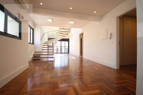 Imagem 4 de 30 de Cobertura, 314 M² - Venda Por R$ 4.850.000,00 Ou Aluguel Por R$ 20.000,00/mês - Moema - São Paulo/sp - Co0023