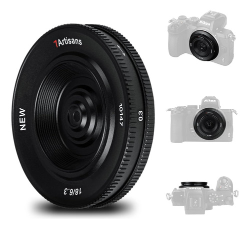 Lente 7artisans F6.3 Ii De 18 Mm Para Montura Nikon Z