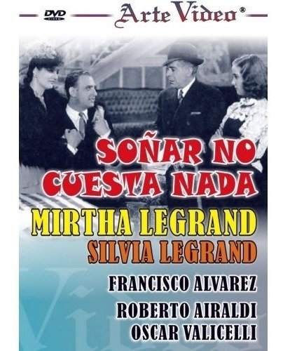 Imagen 1 de 1 de Soñar No Cuesta Nada - Mirtha Y Silvia Legrand- Dvd Original