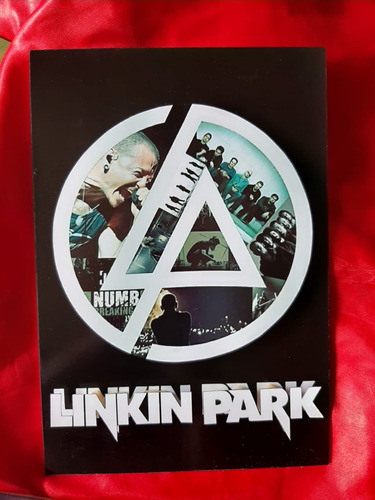 Cuadros De Madera Grandes 3d Linkin Park