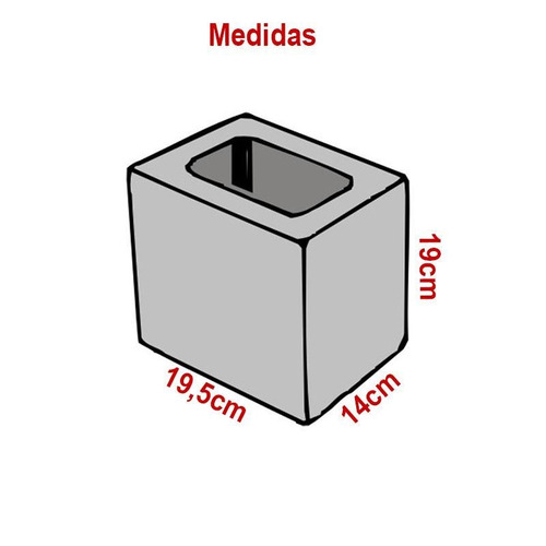 Imagem 5 de 6 de Bloco #14 Kit Misto Forma Canaleta E Meio Bloco Fechado
