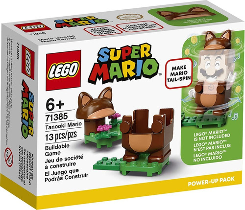 Bloques Lego Super Mario Pack Potenciador: Mario Tanuki Febo