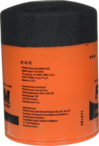 Filtro Aceite Fram F700 7.0 1998