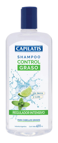 Shampoo Control Graso Capilatis Regulador Intensivo 420ml