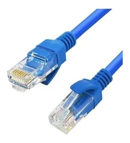 Cable De Red Cat6 Lan 10 Metros Alta Transferencia De Datos