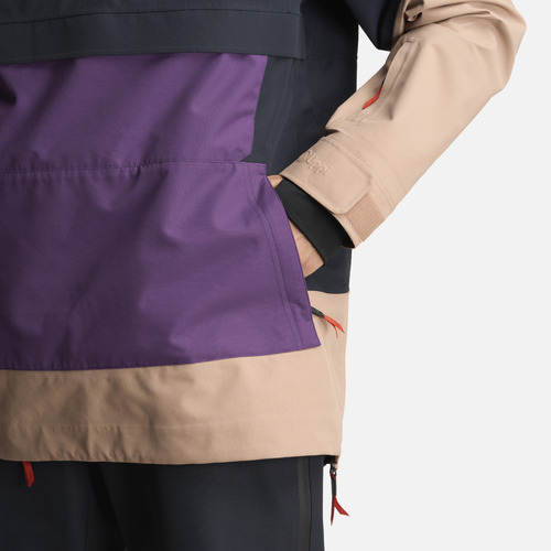 Chaqueta Hombre Black Hill 14 Zip B-dry Jacket Morado Lippi