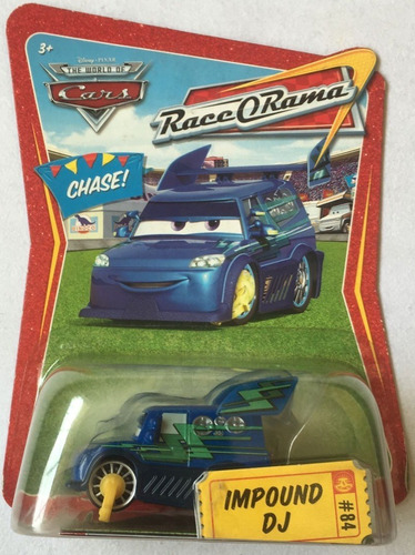 Disney Pixar Cars Impound Dj (race O Rama)