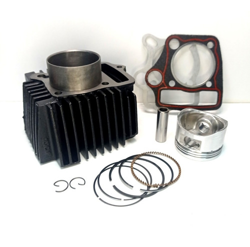 Imagen 4 de 6 de Kit Cilindro, Pistón, Aros Y Juntas C110 Px Zb - Gkmotos.uy