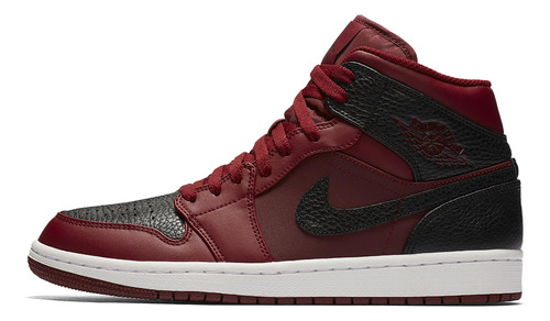 Zapatillas Jordan 1 Retro Mid Team Red Urbano 554724-601   