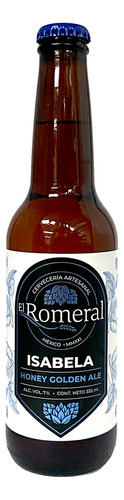 Cerveza El Romeral Isabela Honey Golden Ale 355 Ml