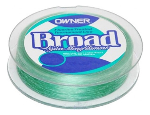 Linha Owner Broad 300 Mts - 0,30mm Cor Verde