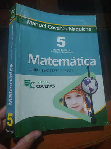 Libro Matemática 5° Año De Secundaria Manuel Coveñas