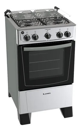Cocina James C 205 B Inox Combinada