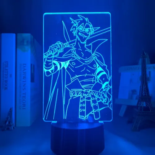 Práctico Luz De Noche Lámpara Tengen Toppa Gurren Lagann