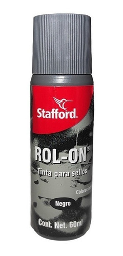 Tinta Para Sello Azor Stafford Coc2000 Negro 60 Mililitros