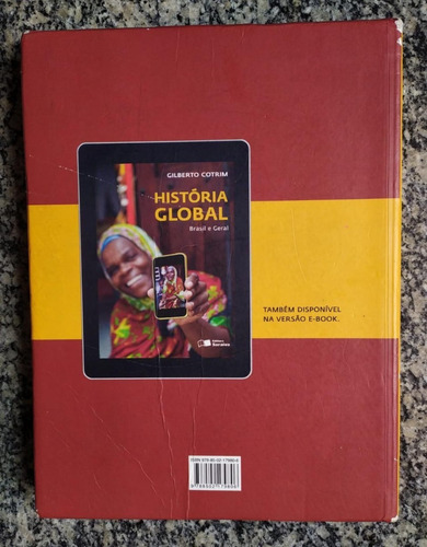 História Global - Gilberto Cotrim - Exemplar Em Bom Estado! (Usado)