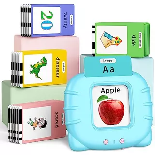 Educational-toys With Music, Abc Talking-flash-cards Wi...