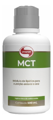 Kit 2x: Mct Óleo De Coco Vitafor 500ml