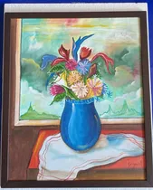 Comprar Guinard Quadro Paisagem 44 X 53,5 Cm Oleo Colado Eucatex