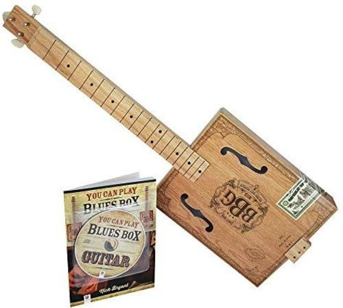 Kit Guitarra Caja De Cigarros Aprende Tocar Blues 
