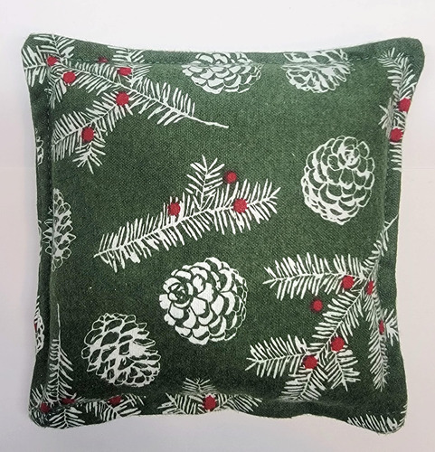 Almohada Abeto Aroma Pino Popurri Piña Navidad