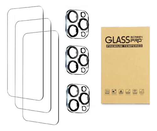 comprar Protector Pantalla Camara Mica Vidrio Para iPhone 15 Pro