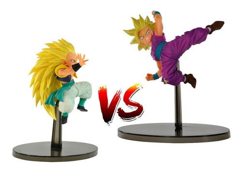 Kit Boneco Dragon Ball Z Gohan Vs Gotenks - Bandai