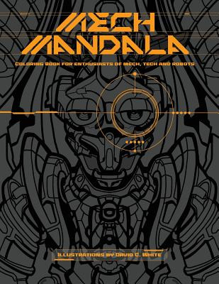 Libro Mech Mandala: Coloring Book For Enthusiasts Of Mech...